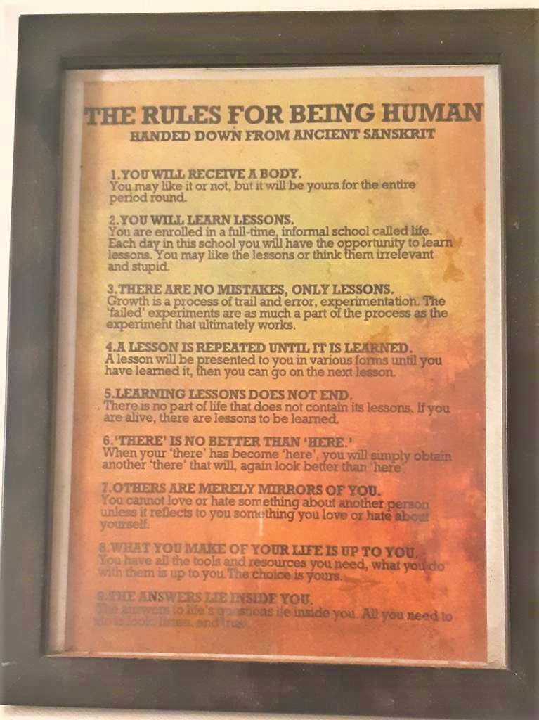 Hummanist Rules Yogisthaan – Rules for being a human – sailing with masters